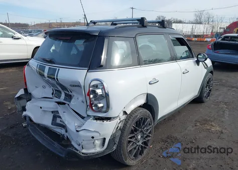 2016 Mini Countryman Cooper S z USA, uszkodzony, nr VIN WMWZC3C56GWT11282